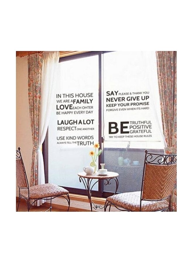 We Are Family Quoted Wall Sticker - Image 1