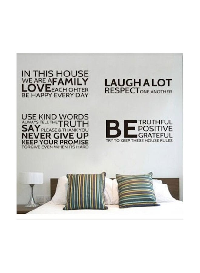 We Are Family Quoted Wall Sticker - Image 2