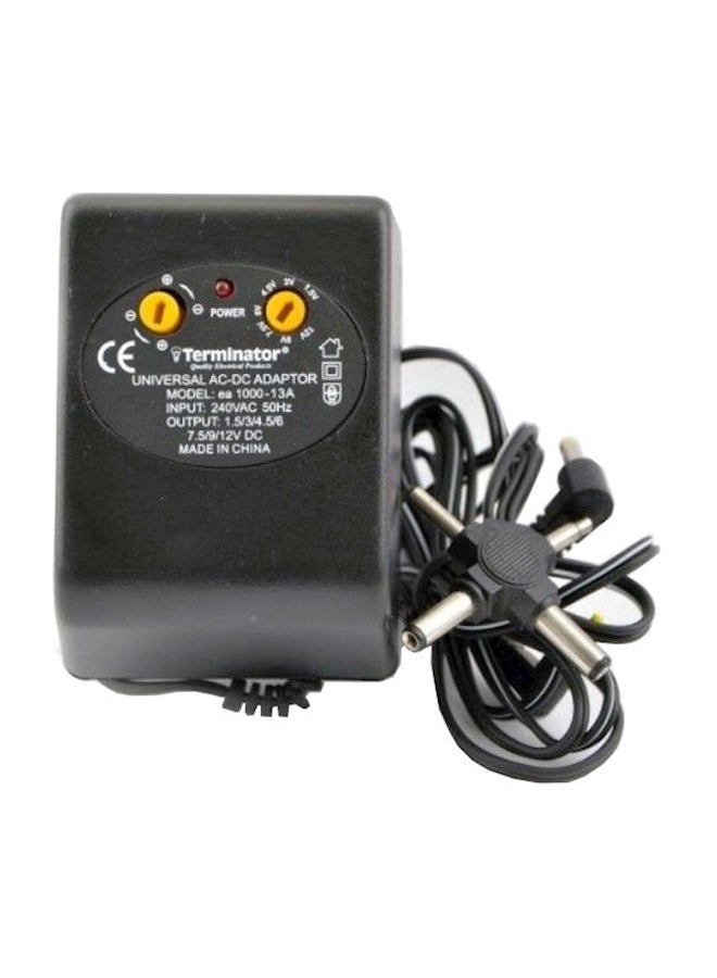 Terminator AC-DC Adapter Black