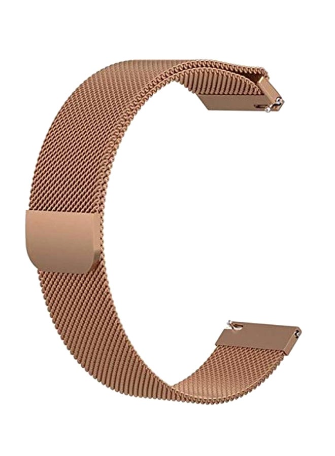 Replacement Band For Samsung Galaxy Watch 42mm Gold