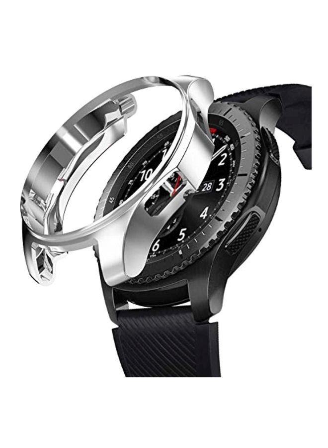 Coverking Case Cover For Samsung Gear S3 Classic/Gear S3 Frontier/Gear S3 Frontier LTE Silver - Image 3