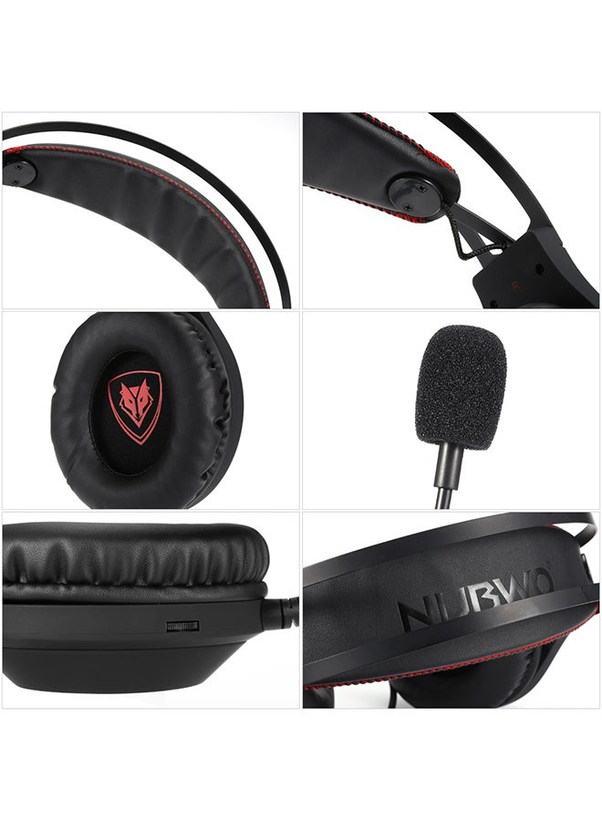 NUBWO Noise Cancelling Gaming Headset With Volume Switch For PS4/PS5/XOne/XSeries/NSwitch/PC - Image 5