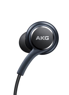 سامسونج سماعات داخلية AKG مع ميكروفون لأجهزة سامسونج جالكسي S8/S8+ أسود  - Image 3