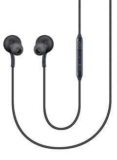 سامسونج سماعات داخلية AKG مع ميكروفون لأجهزة سامسونج جالكسي S8/S8+ أسود  - Image 2