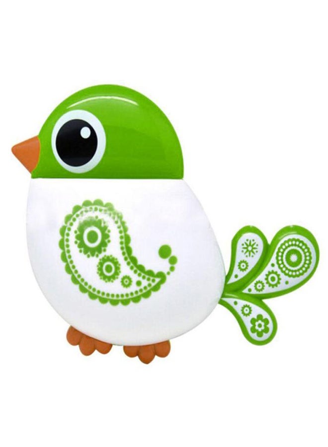 Generic Bird Shape Toothbrush Holder Green/White/Brown 23.5x6x22.5cm 