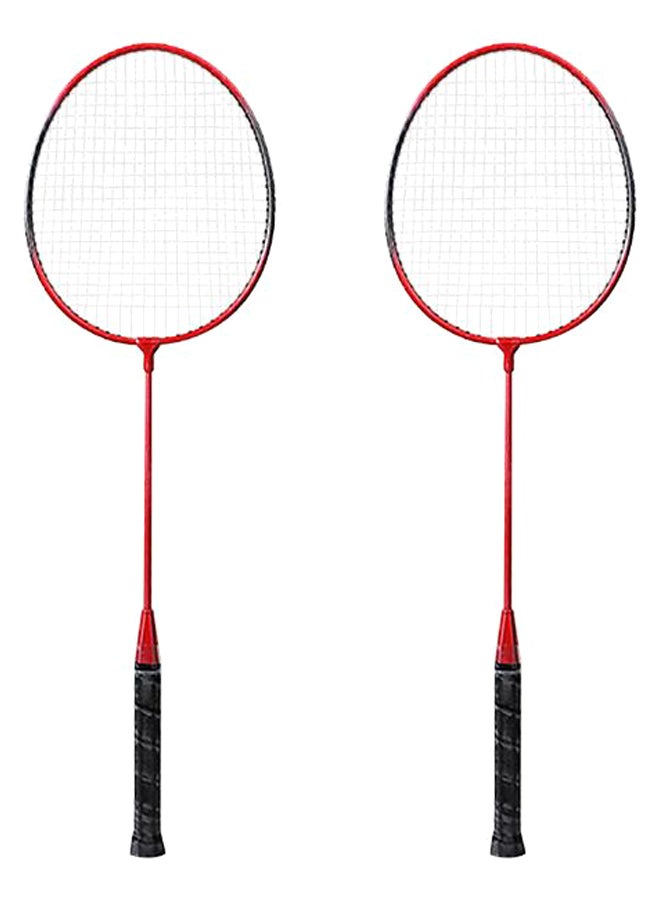 REGAIL 2 Player Badminton Racket Set With Cover Bag 66 x 20cm - Image 2
