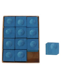 Generic 12-Piece Billiard Pool Cue Chalk Set 