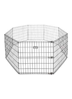 Nutra Pet Powder Coated Exercise Pen Black 36inch 