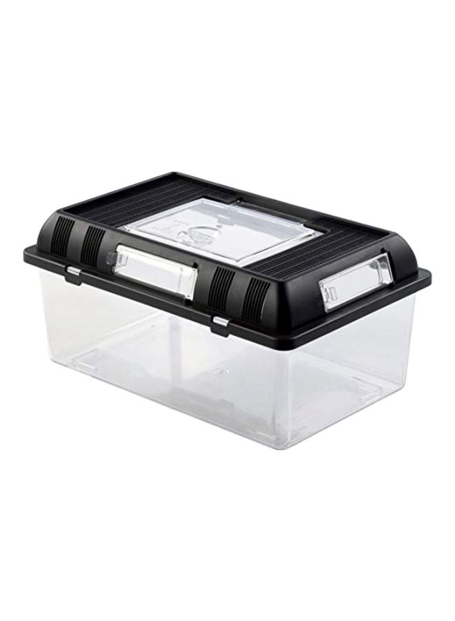 Exo Terra Reptile Breeding Box Black/Clear M  - Image 1