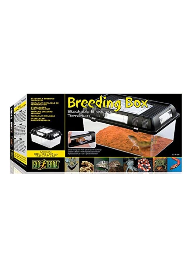 Exo Terra Reptile Breeding Box Black/Clear M  - Image 2
