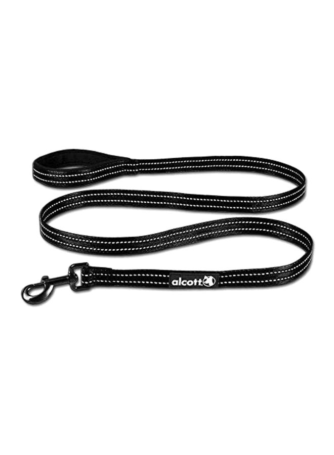 alcott - Adventure Dog Leash Black/White 6feet - Image 1