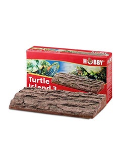 Hobby Turtle Island 3 Terrarium Decoration Brown Large  - Image 2
