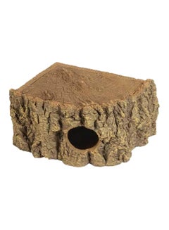 Hobby Terrarium Cave Bark Decoration Brown 