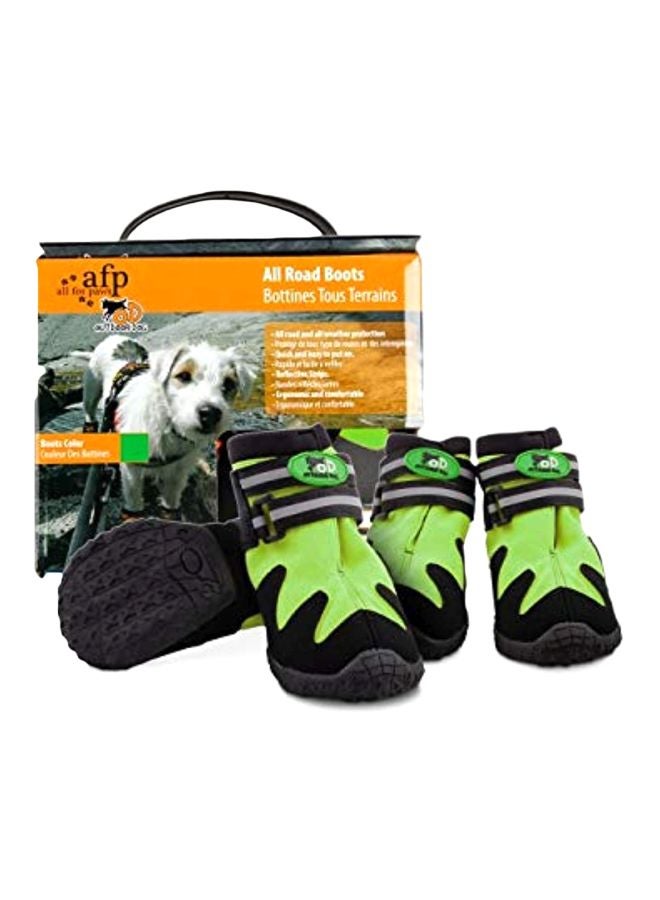 afp Water Resistance Outdoor Shoe Green/Black Large - Image 1