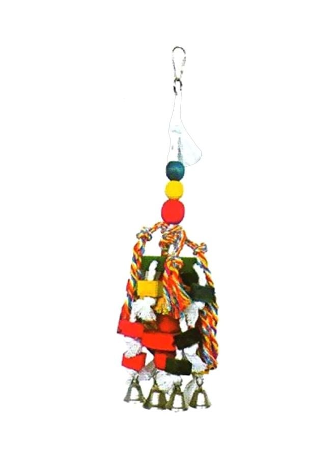 Bird Toy Green/Red/White 15.5inch