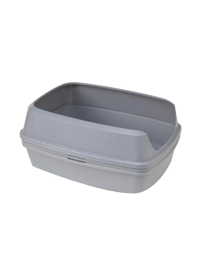 MODERNA 3 Layer Cat Litter Toilet Tray Grey - Image 1