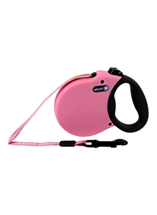alcott - Adventure Retractable Dog Leash Pink/Black 3meter - Image 1