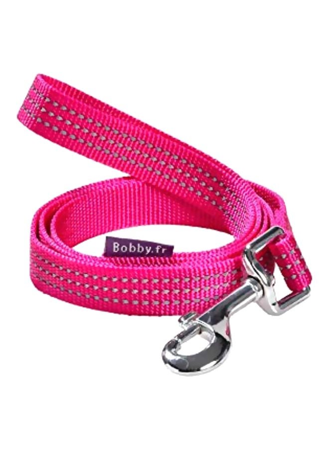 Bobby Nylon Safe Lead Pink/Silver 1meter