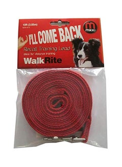 Mikki Recall Training Lead Red 10feet 