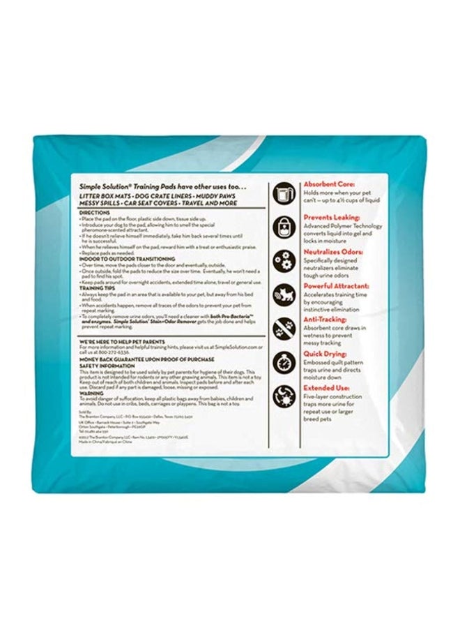 Simple Solution Pack Of 10 Training Pads White XL - Image 2