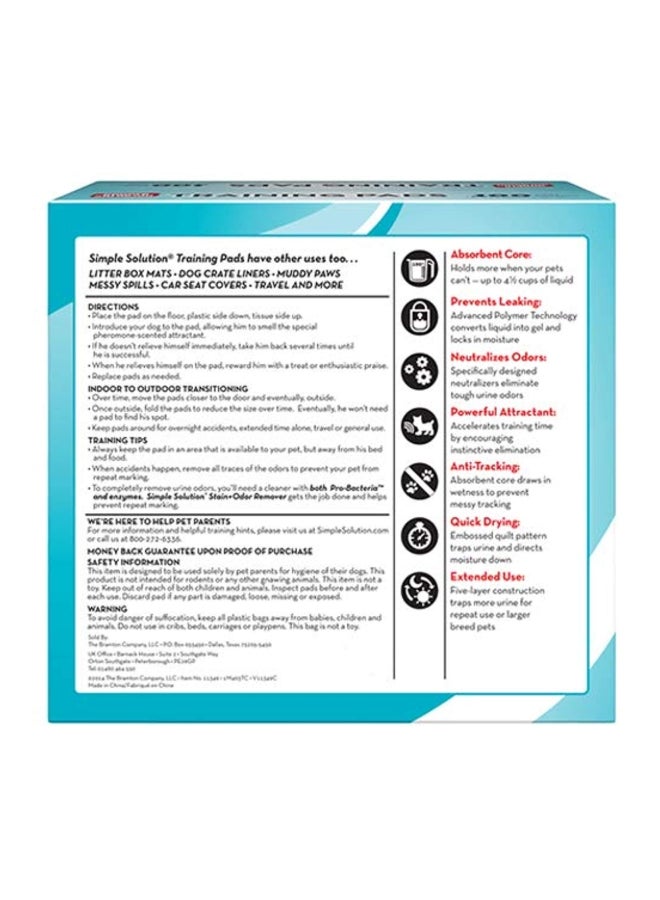 Simple Solution 100-Piece Puppy Training Pads White - Image 2