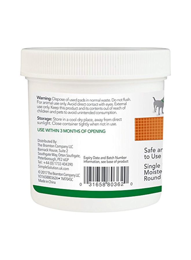 Vet's Best - 100-Piece Eye Cleaning Pad White - Image 1