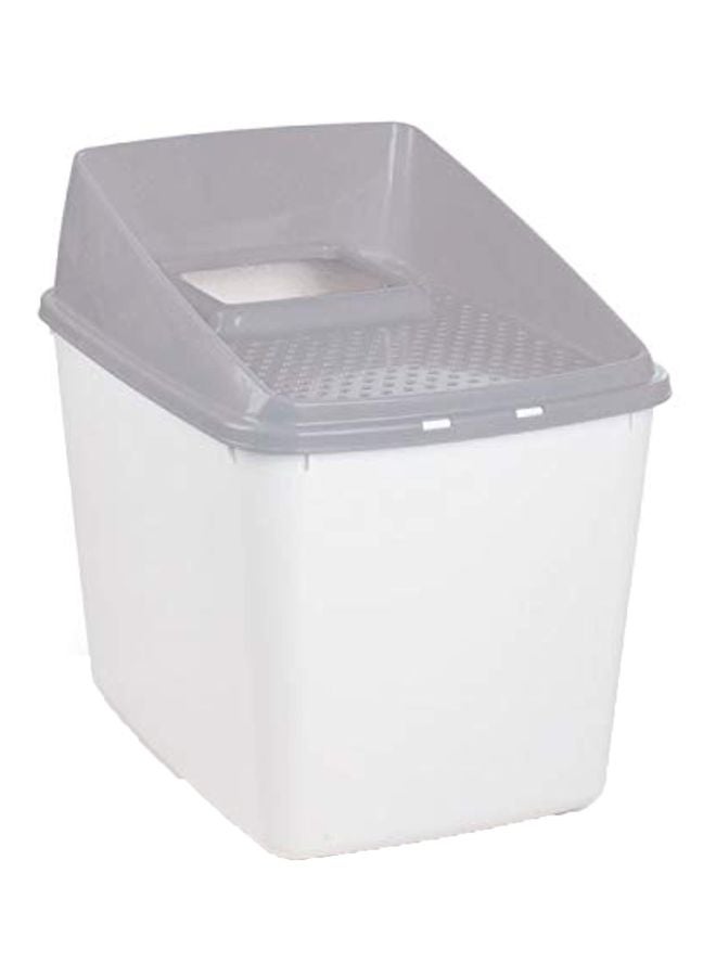 afp Mess Litter Box White/Grey - Image 1