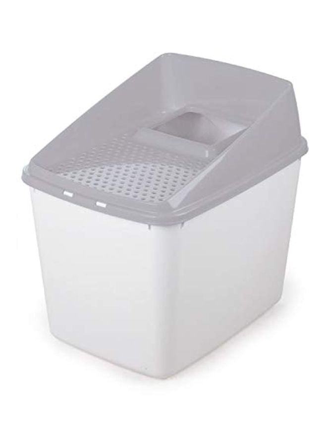 afp Mess Litter Box White/Grey - Image 2