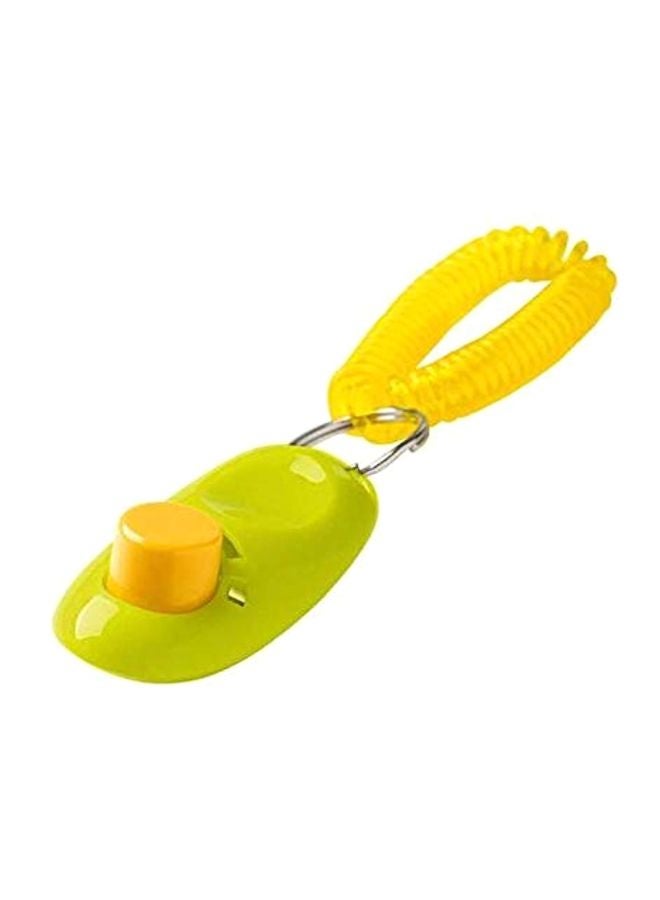 Hunter's Gourmet Pet Training Clicker Yellow/Green 