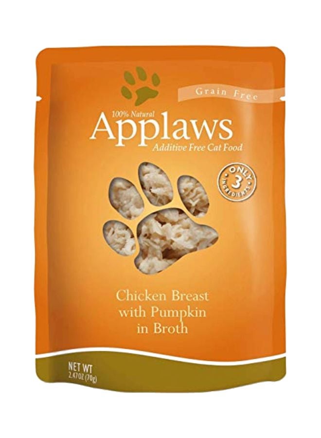 Chicken Breast With Pumpkin 70grams