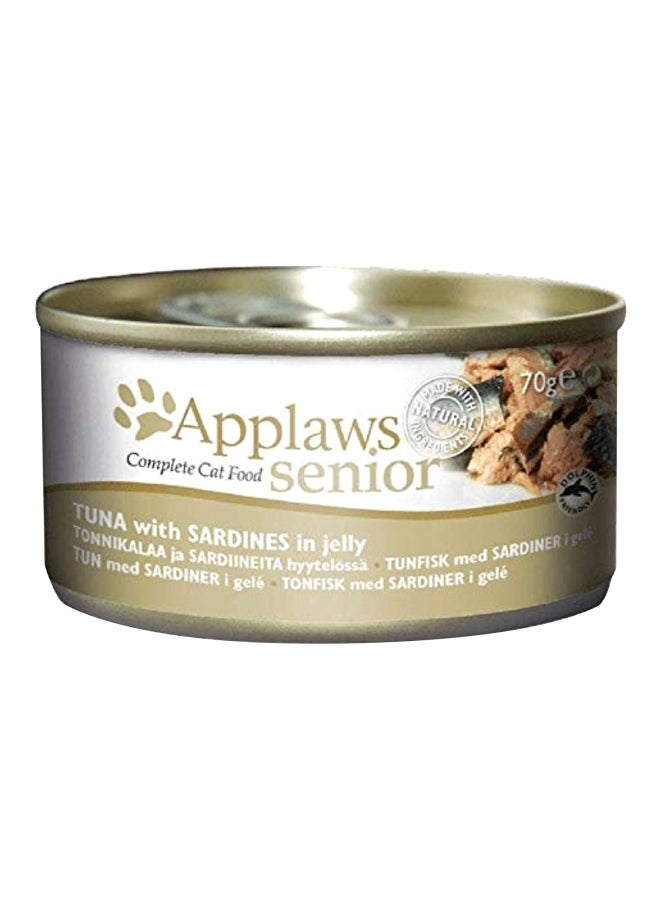 Applaws 12-Piece Senior Cat Food Cans - Tuna With Sardine 70grams