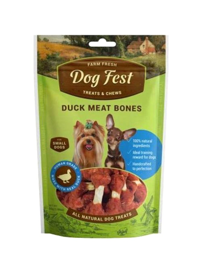 Dog Fest - Duck Meat Bone Treats 55grams - Image 1