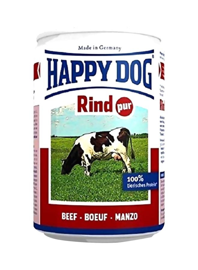 HAPPY DOG - Rind Pur Dog Food 400grams - Image 1