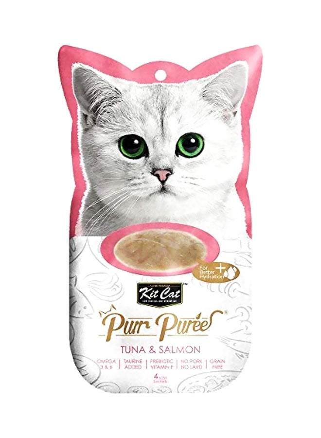 KitKat Purr Puree Tuna And Salmon Wet Food 60grams