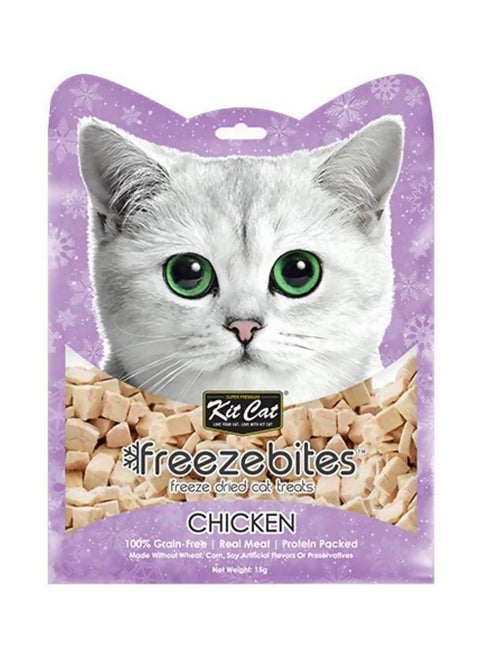 Freeze Bites Chicken Cat Treat 15grams