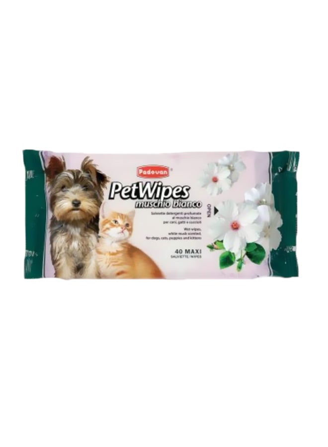 40-Piece Pet Wipes