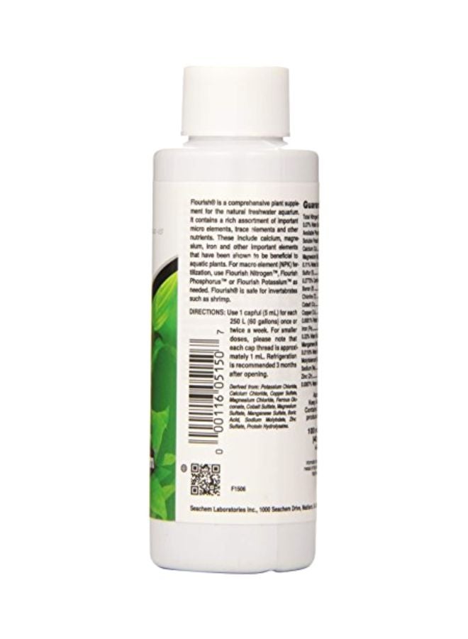 Seachem Flourish Comprehensive Supplement For Planted Aquarium Multicolour 100ml  - Image 2