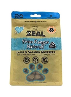 zeal Lamb And Salmon Morsels Treat 100grams 