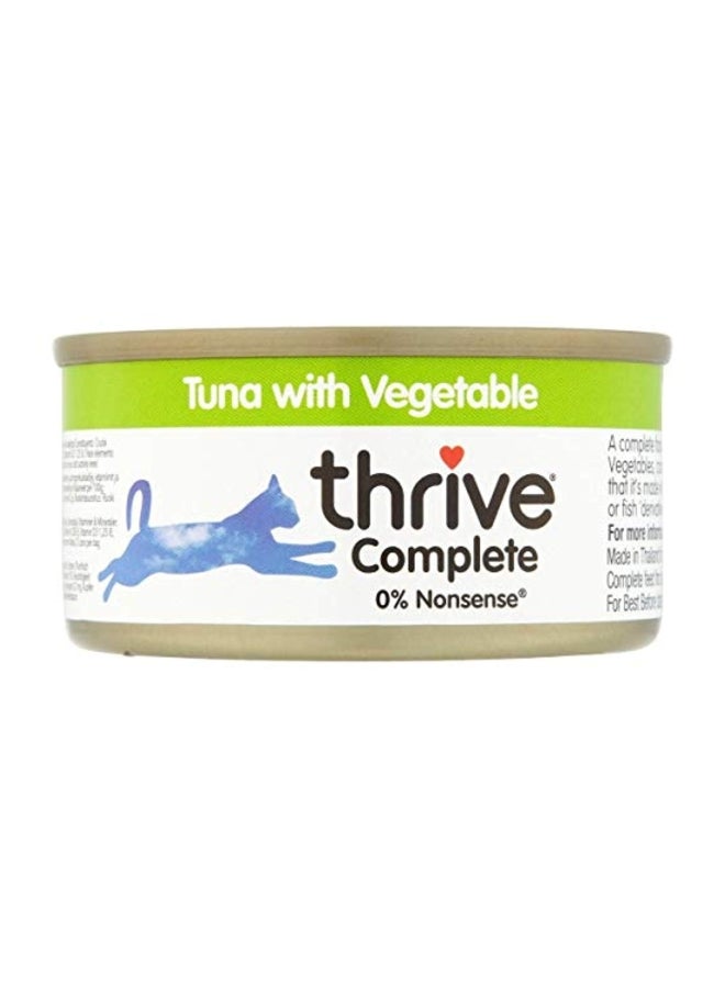THRIVE Tuna With Vegetable Flavour Wet Food 75grams - Image 1
