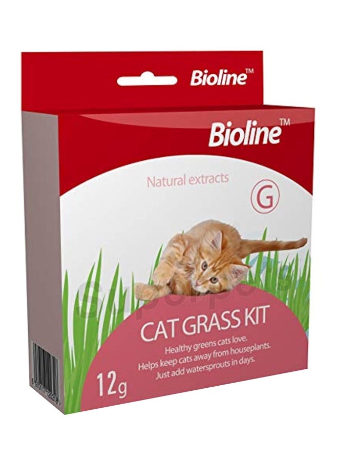 بايولاين عشب للقطط 12جرام