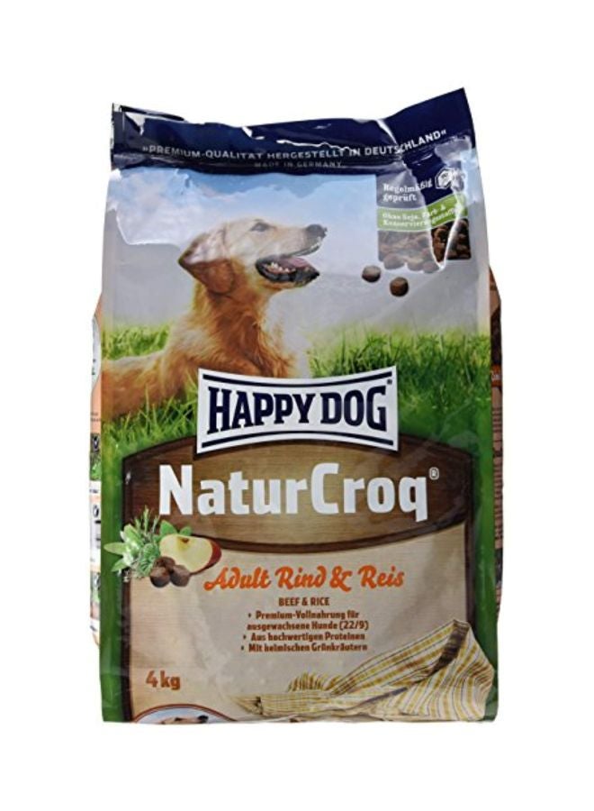 HAPPY DOG - Natur Croq Beef And Rice Dry Food 4kg - Image 1