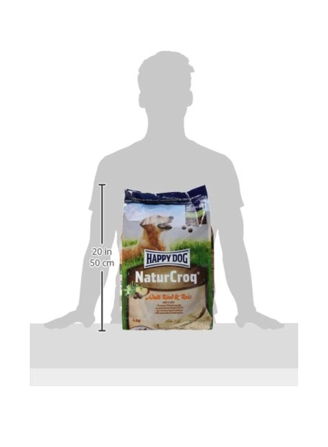 HAPPY DOG - Natur Croq Beef And Rice Dry Food 4kg - Image 1
