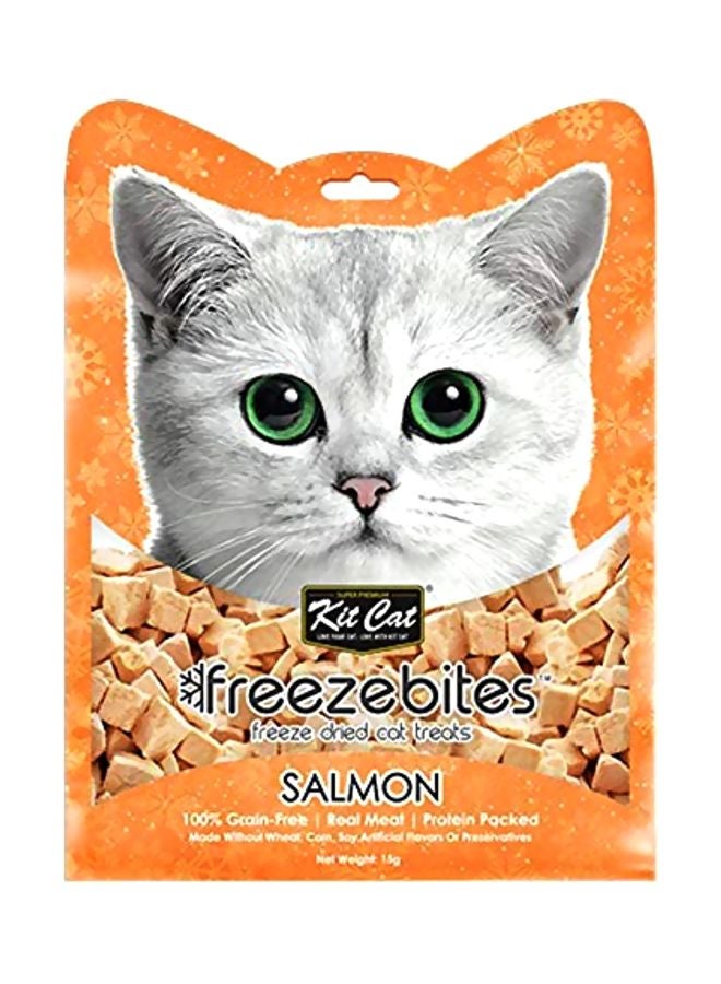 Kit Cat Freezebites Dried Salmon 15grams