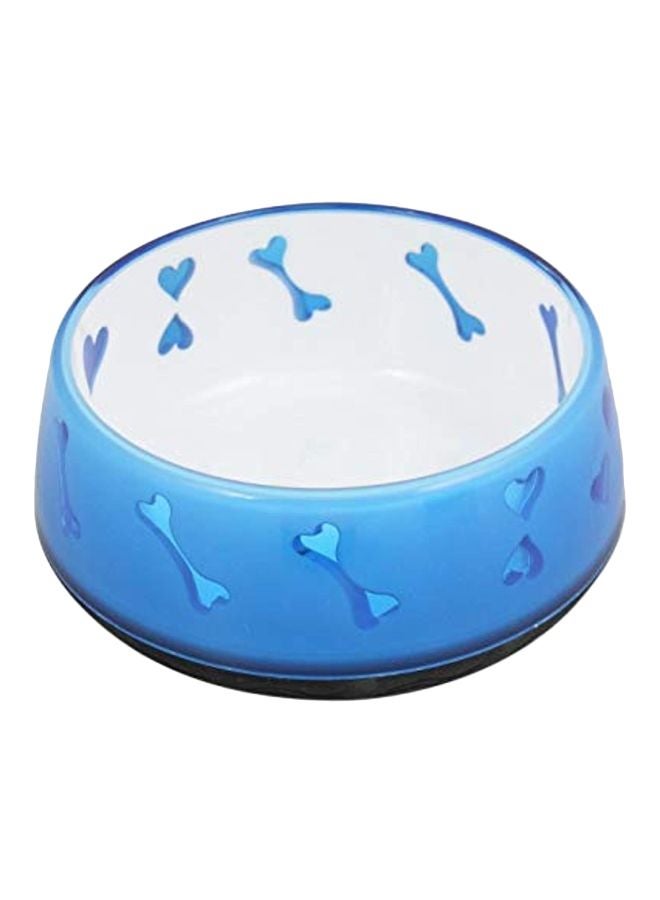 afp Large Pet Bowl Blue/White
