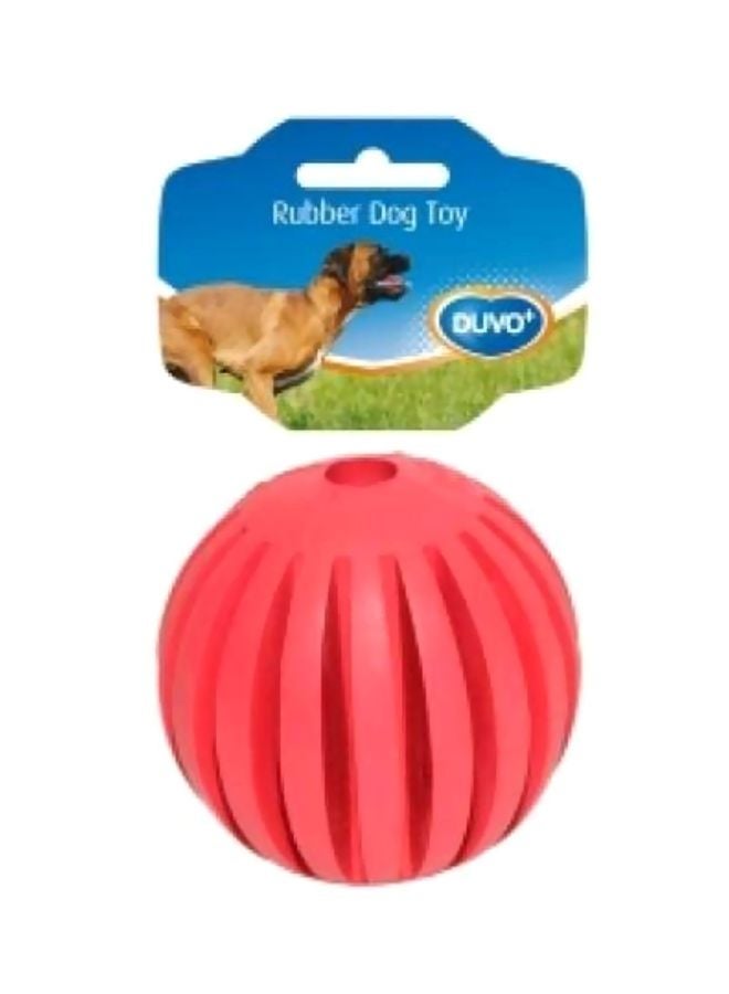 Rubber Tanzanian Ball Red