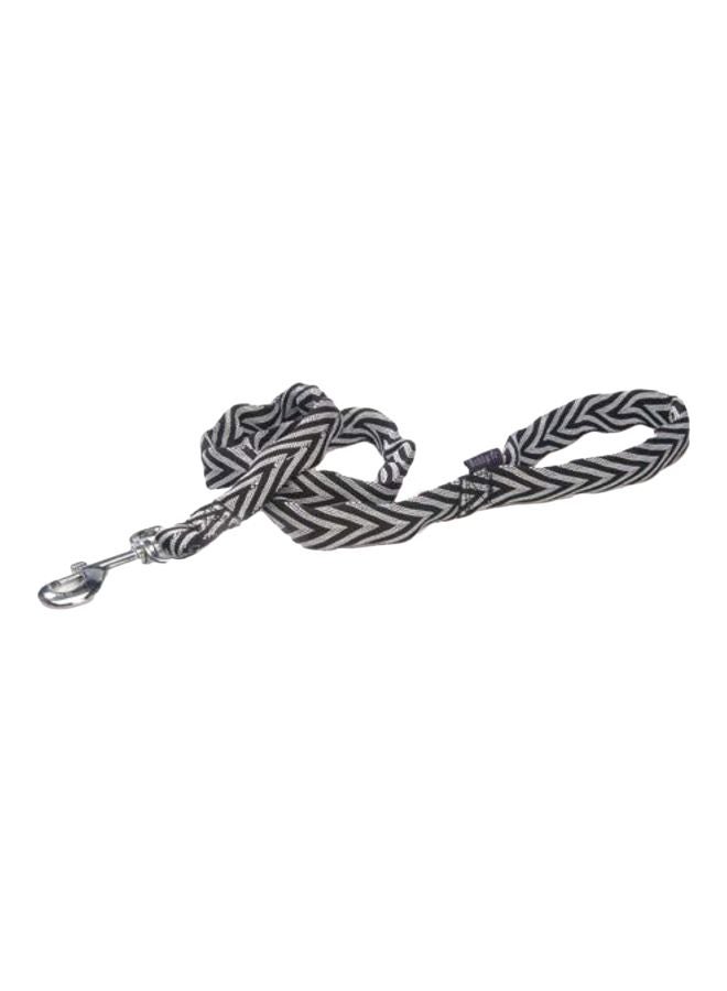 Bobby Chevron Dog Lead Black/Grey