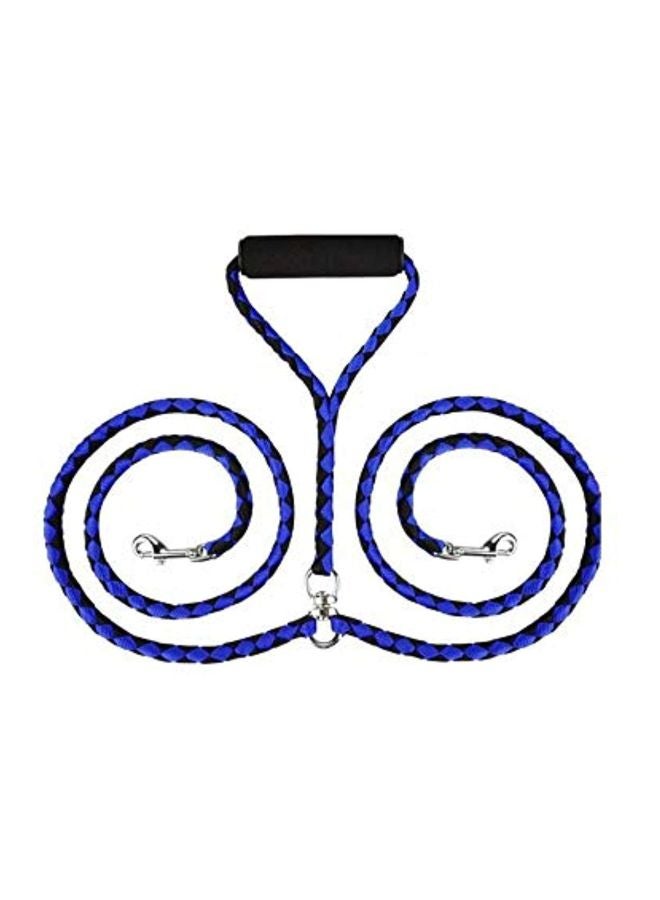 طوق مزدوج مضاد للتشابك أرجواني/أسود/فضي - Image 2