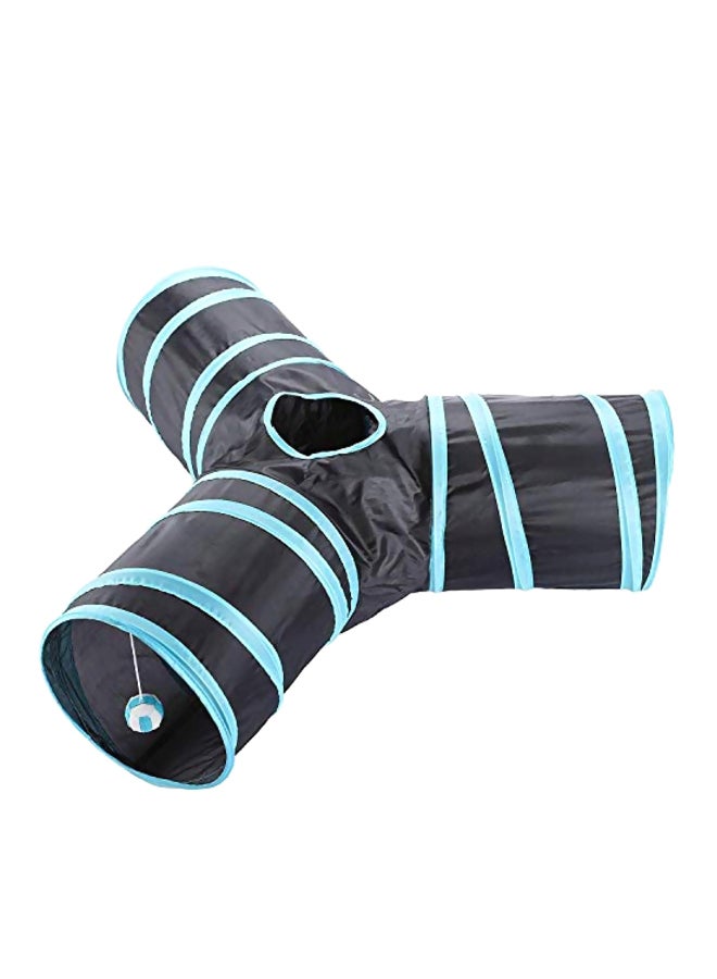 3-Way Tube Tunnel Black/Blue - Image 1