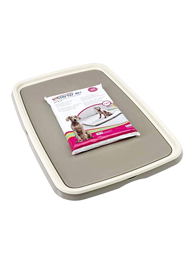 SAVIC Puppy Trainer Starter Kit Grey/Beige