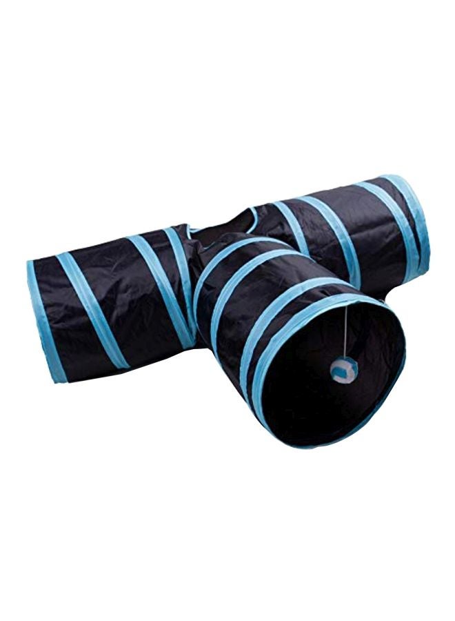 نفق بـ 3 اتجاهات مع كرة الأسود / الأزرق